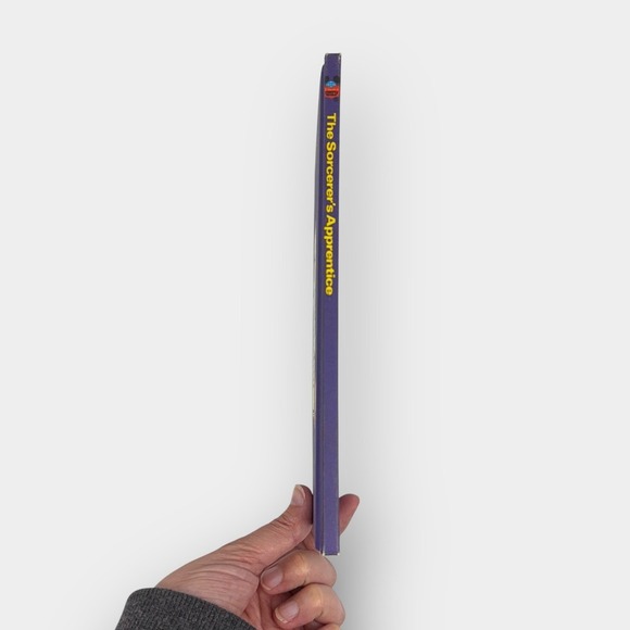 Disney Wonderful World Reading The Sorcerer's Apprentice 1973 Hardcover - Picture 3 of 8